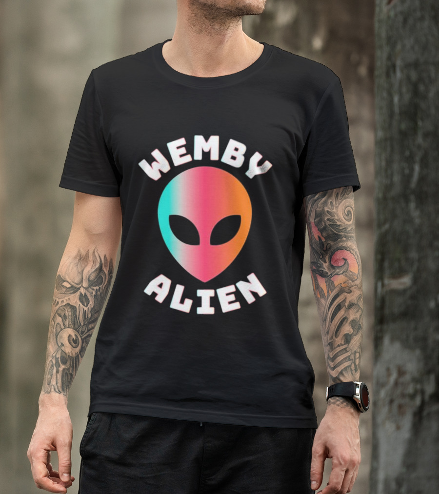 Wemby Alien Victor Wembanyama Iconic Extraterrestrial T-Shirt