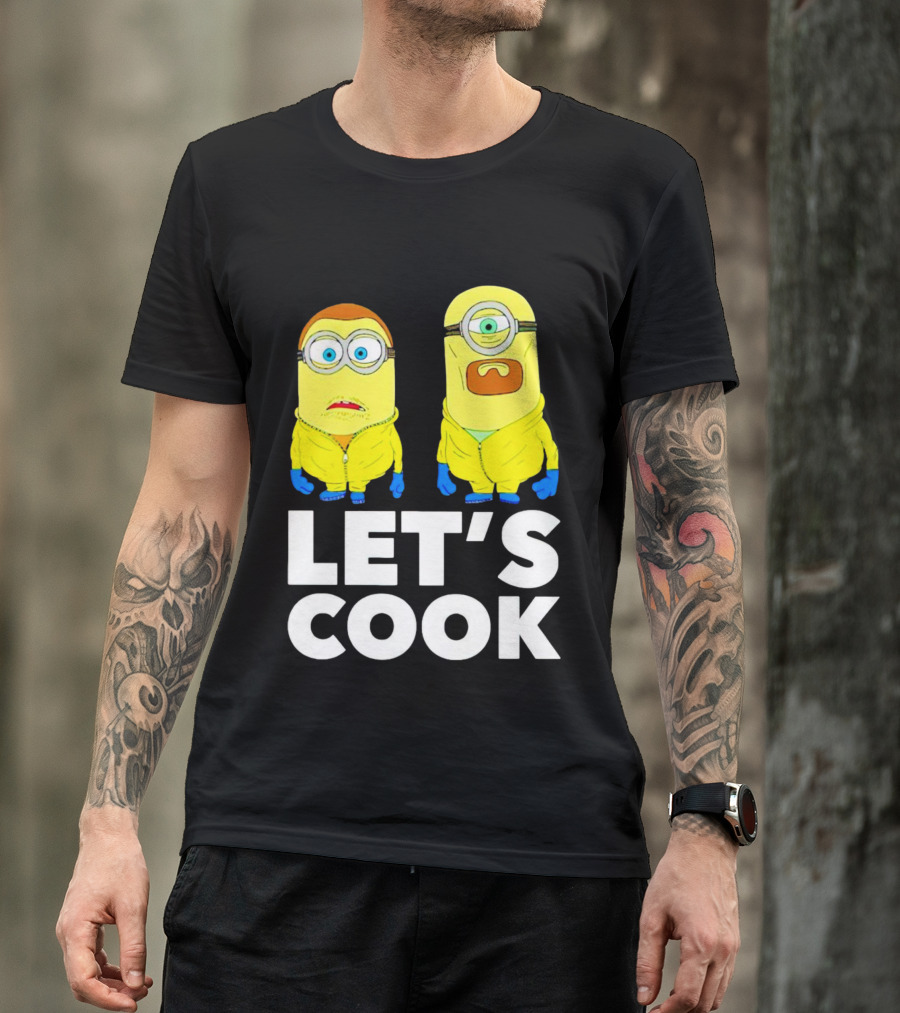 Minions Let's Cook Breaking Bad Crossover T-Shirt