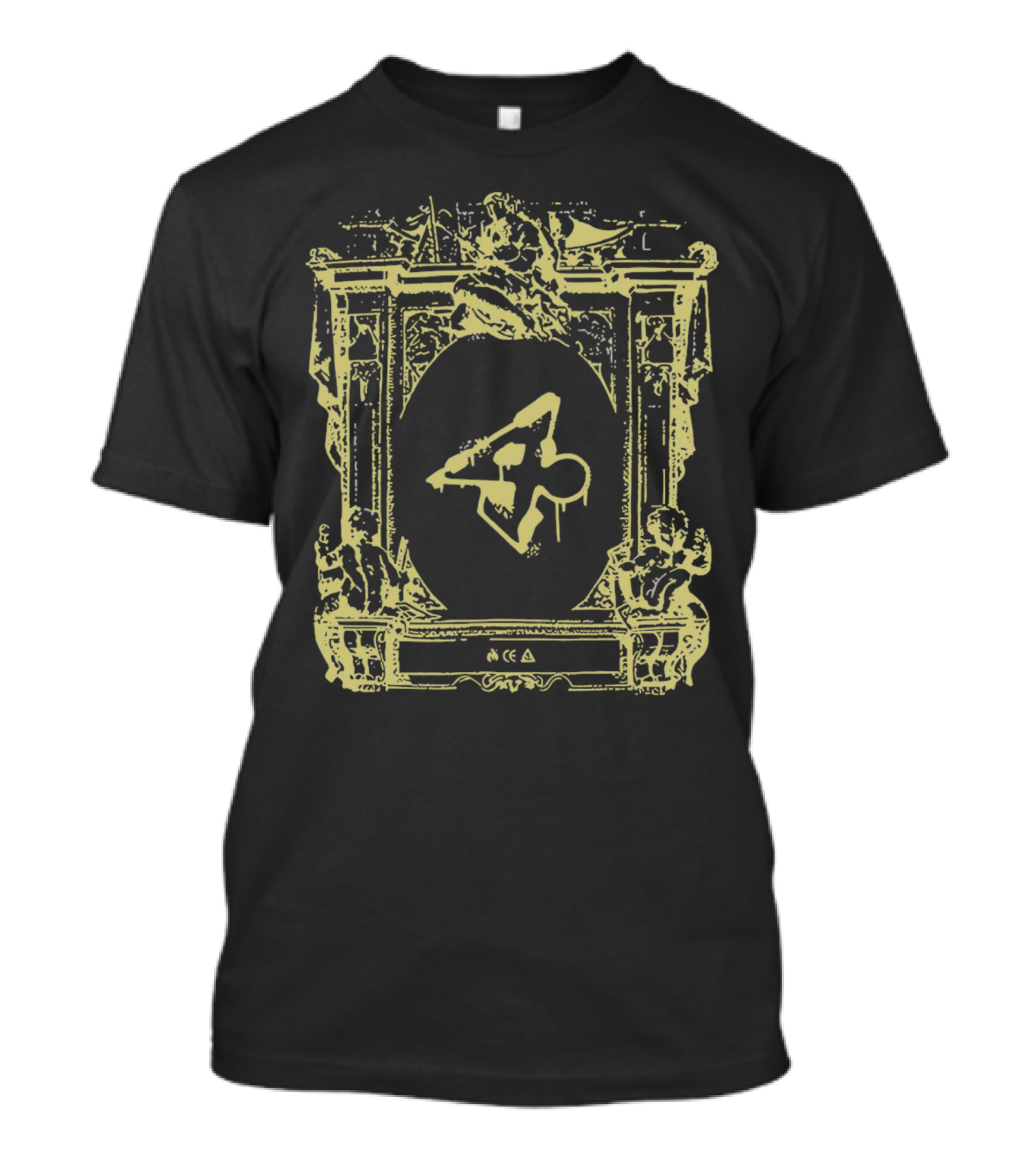Ranboo Generation Loss 01100110 Vintage Frame With Dripping Triangle T-Shirt