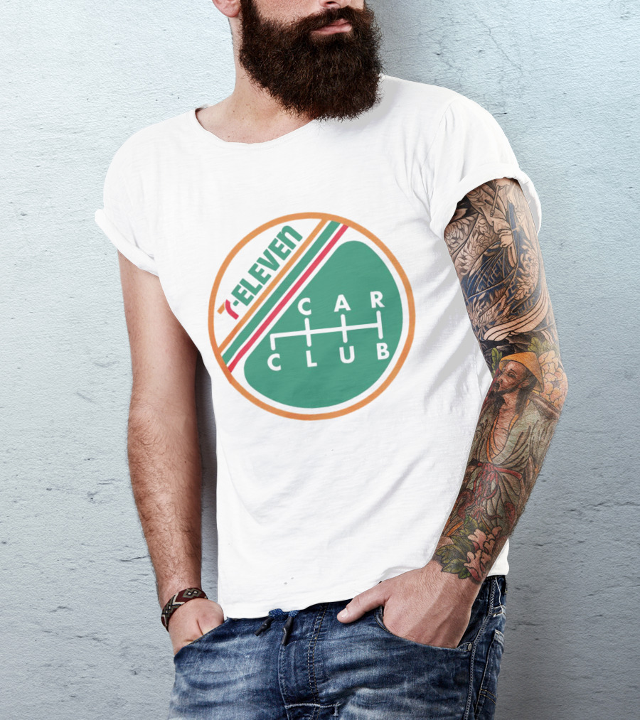 7-Eleven Car Club Gear Shift T-Shirt