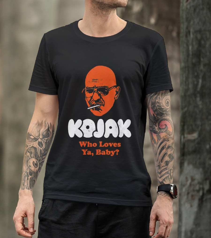 Kojak Who Loves Ya Baby? T-Shirt