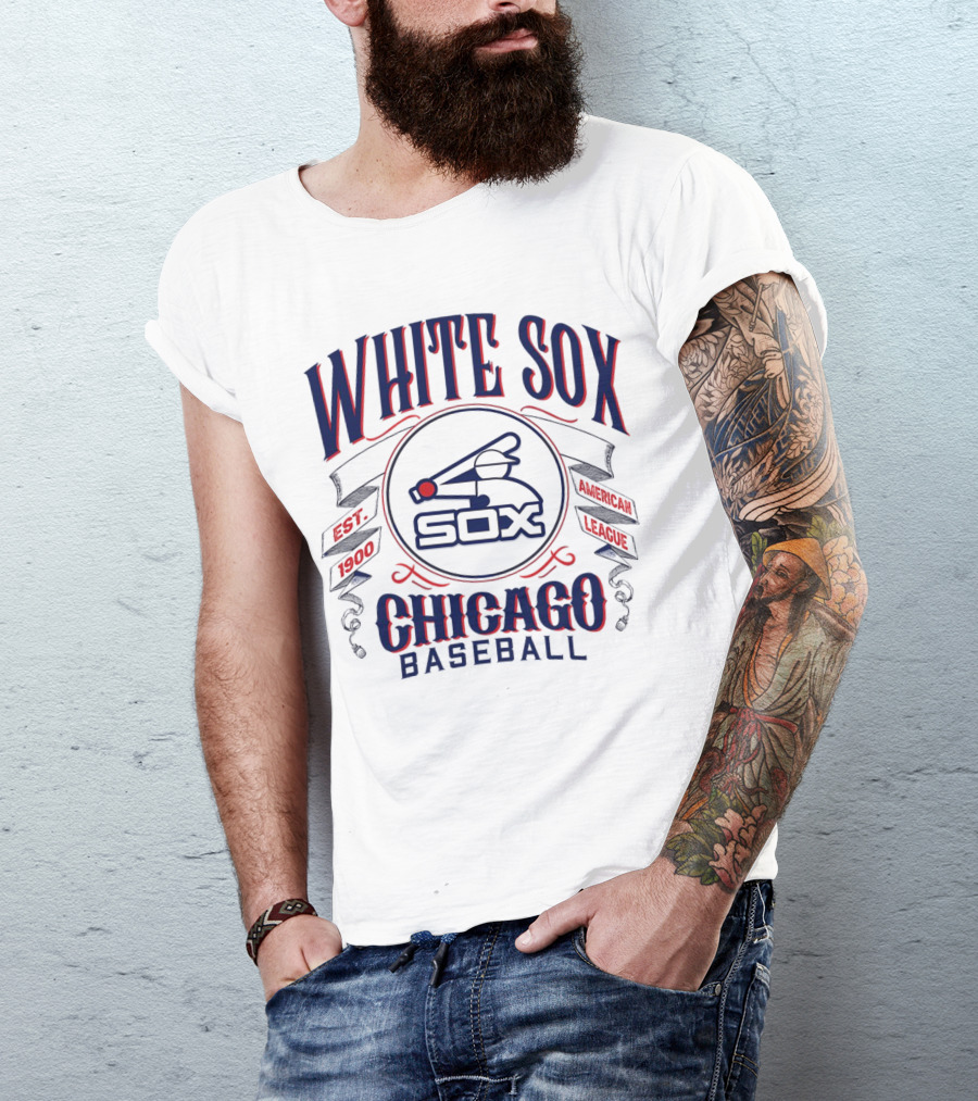 Chicago White Sox Est 1900 American League Baseball T-Shirt