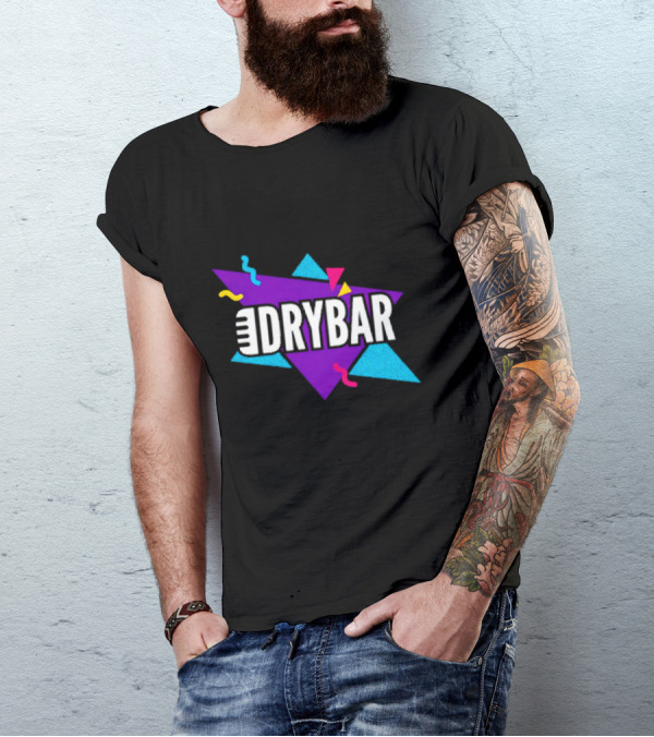 Dry Bar Retro Triangle Comedy T-Shirt