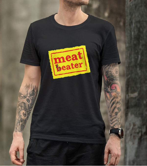 Meat Beater Yellow Label Icon T-Shirt