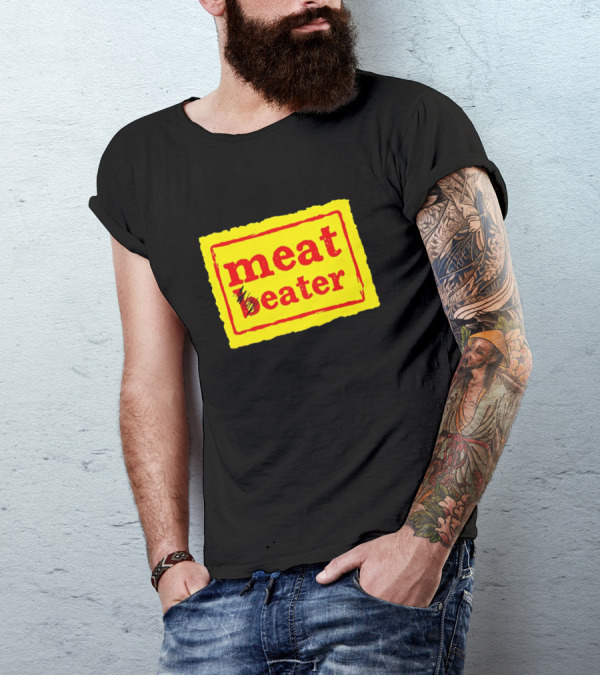 Meat Beater Yellow Label Icon T-Shirt
