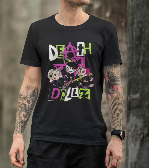Death Dollz Rosemary Taya Valkyrie Jessicka Anarchy T-Shirt