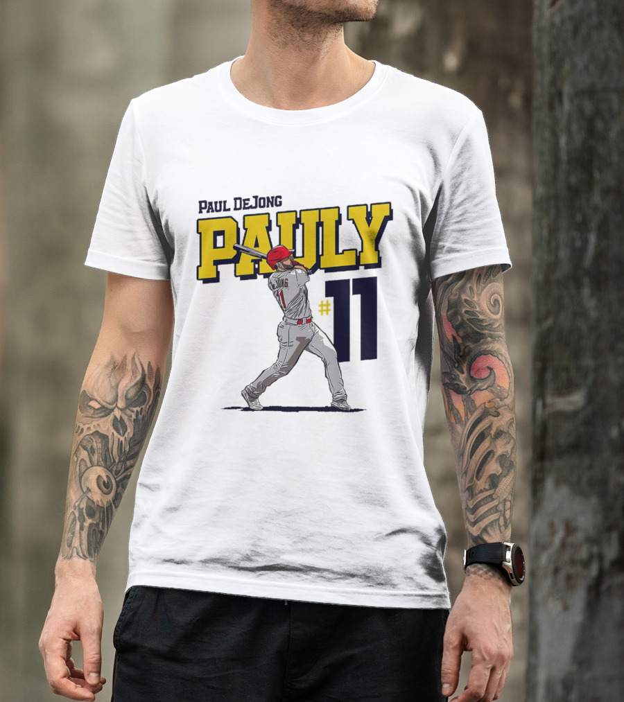 Paul DeJong Pauly #11 St. Louis Cardinals Baseball T-Shirt