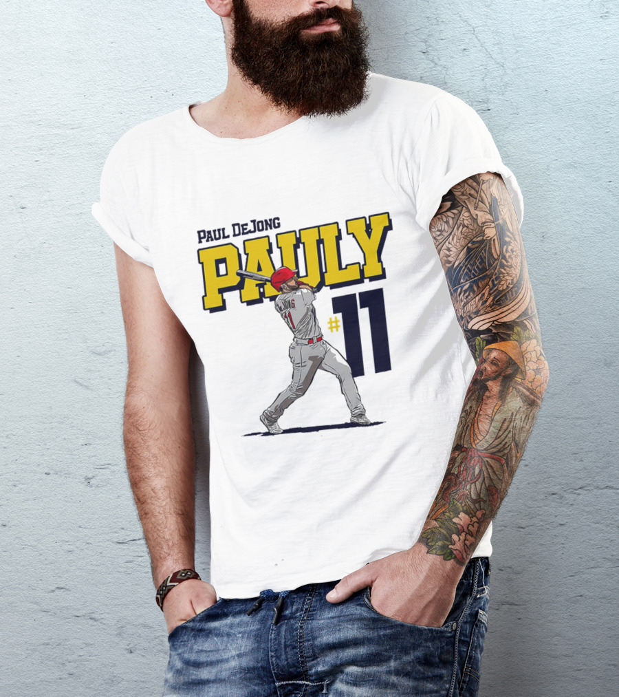 Paul DeJong Pauly #11 St. Louis Cardinals Baseball T-Shirt