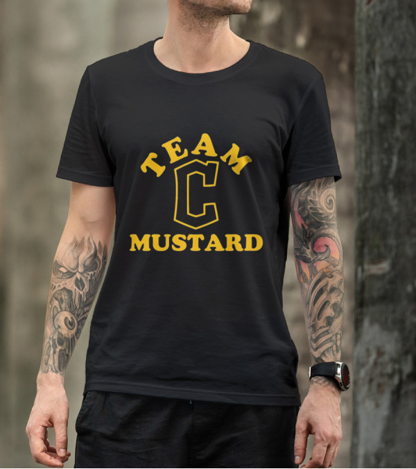 Cleveland Guardians Team Mustard C T-Shirt
