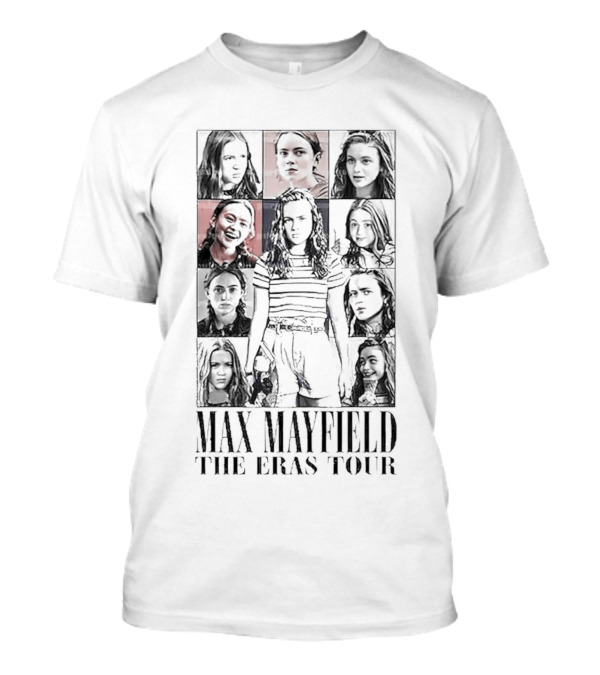Max Mayfield The Eras Tour Character Collage T-Shirt