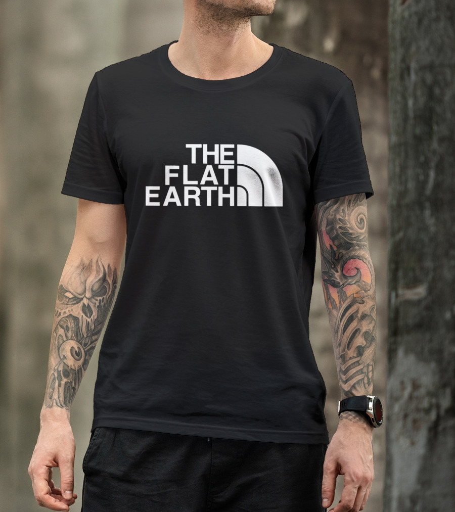 The Flat Earth North T-Shirt