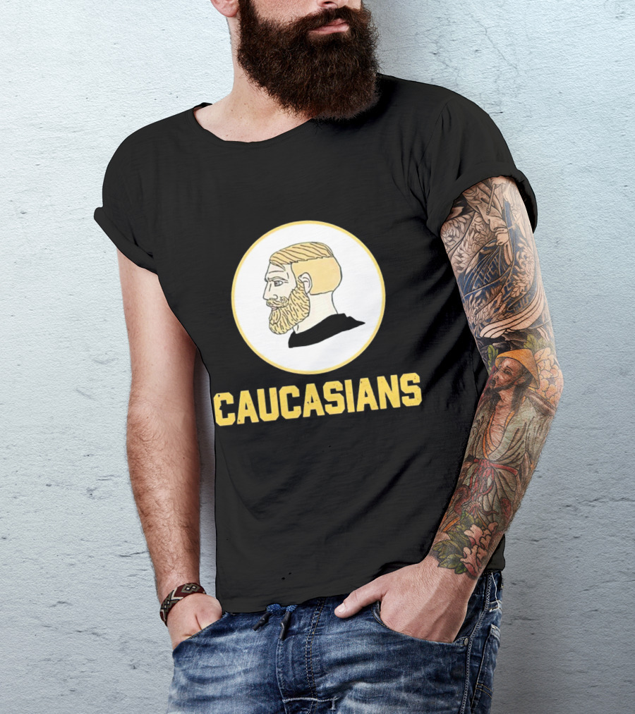 Caucasians Team Jersey Profile T-Shirt