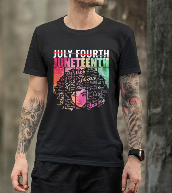 Juneteenth End Slavery Freedom 1865 Texas T-Shirt