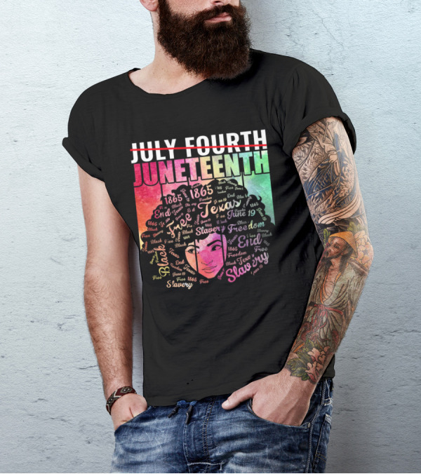 Juneteenth End Slavery Freedom 1865 Texas T-Shirt