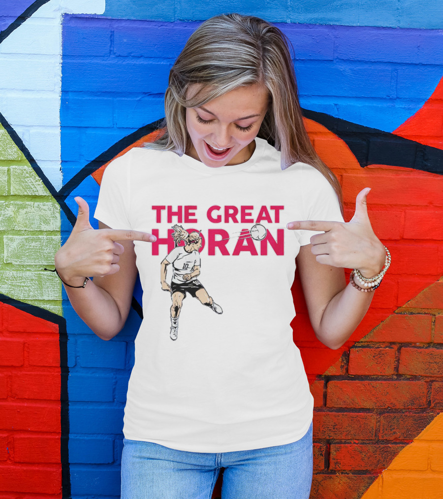 The Great Horan Lindsey Horan United States Women's National Soccer T-Shirt