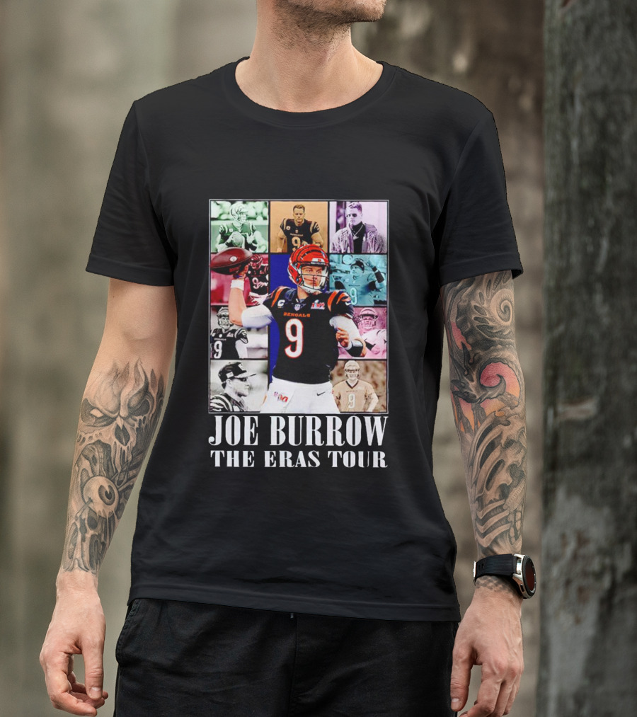 Joe Burrow The Eras Tour T-Shirt