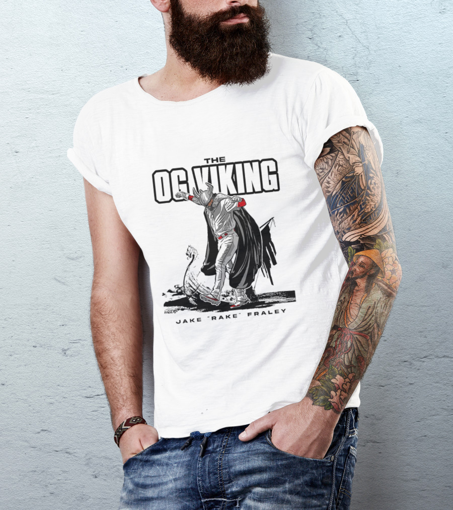 The OG Viking Jake Rake Fraley In Viking Armor T-Shirt