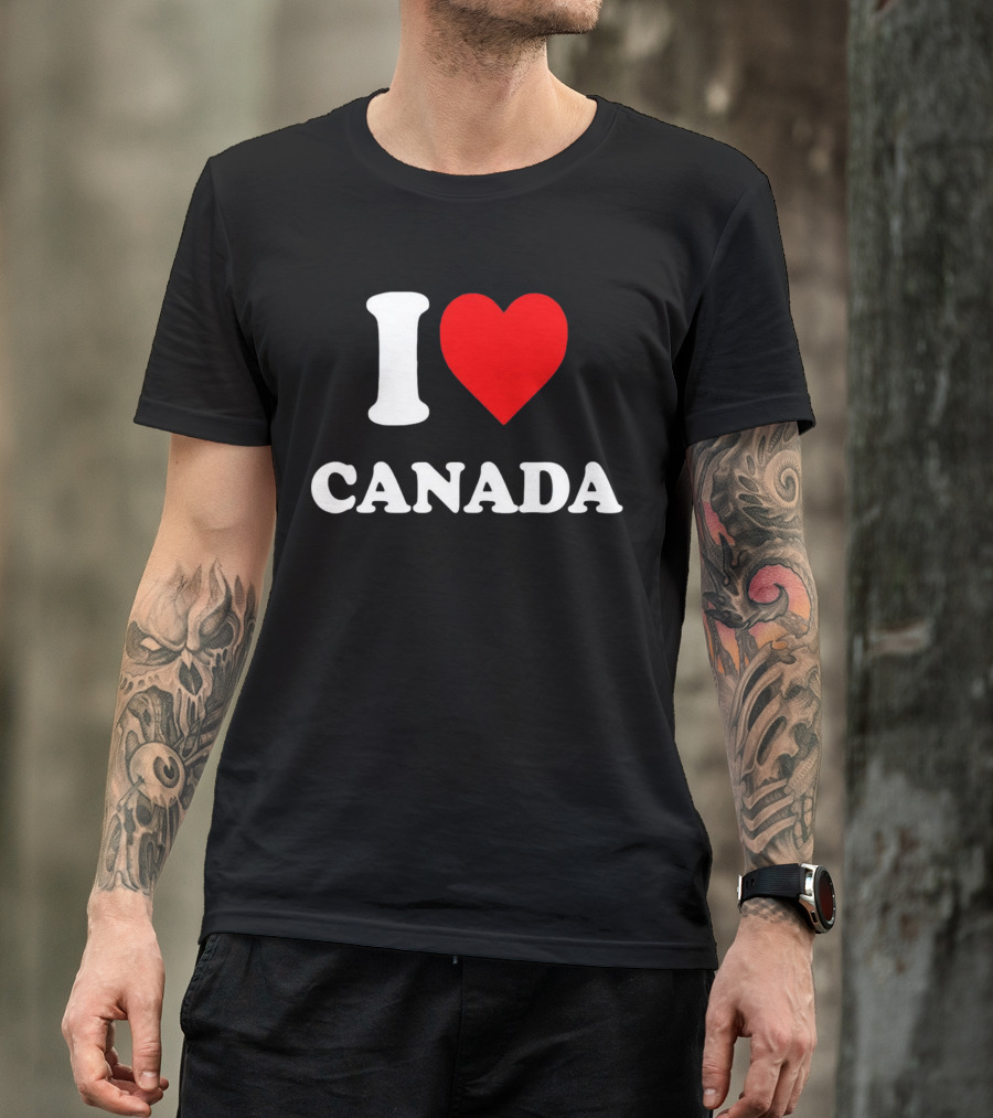 I Love Canada Elon Musk T-Shirt