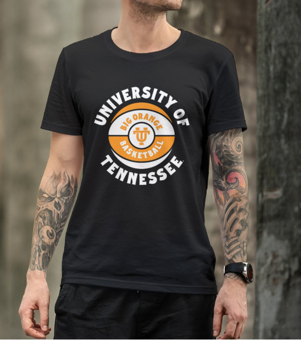 Big Orange Basketball Vintage University Of Tennessee T-Shirt