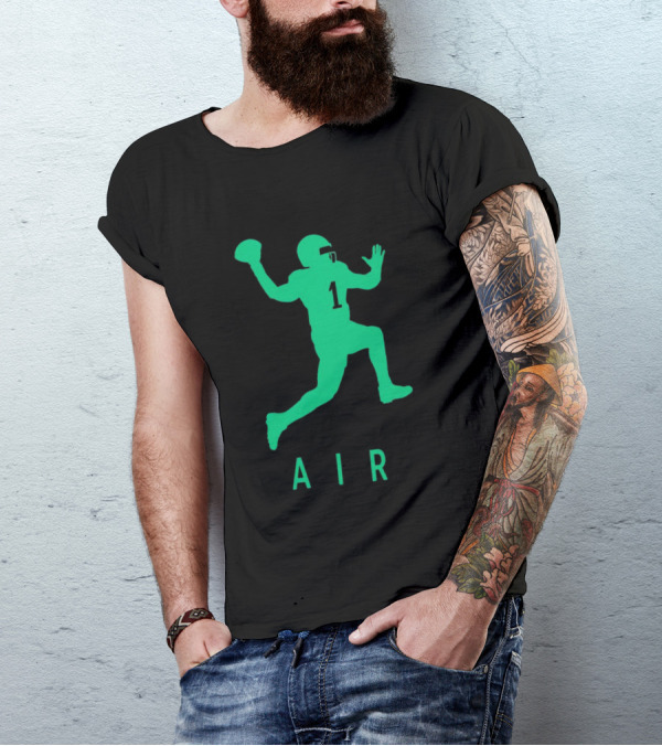 Jalen Hurts Philadelphia Eagles QB1 Air Jumpman T-Shirt