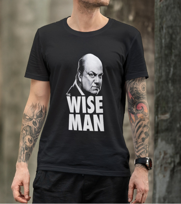 Paul Heyman The Wise Man Portrait WWE Acknowledgment T-Shirt