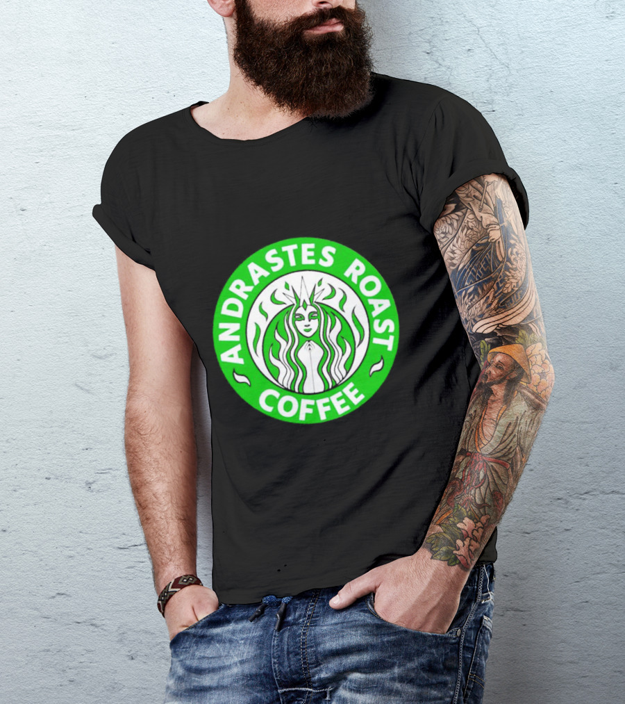 Andrastes Roast Coffee Inquisition Green T-Shirt