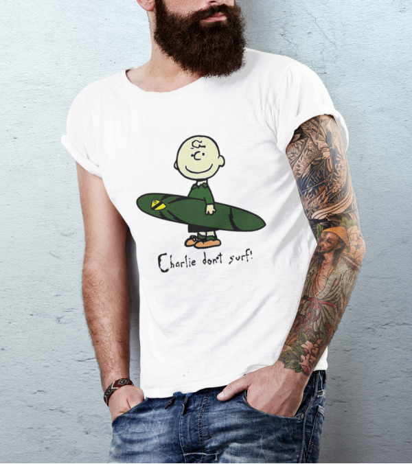Charlie Brown Don't Surf Vintage T-Shirt