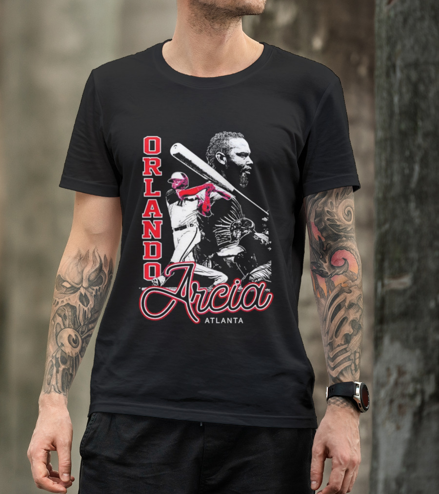 Orlando Arcia Atlanta Swing T-Shirt