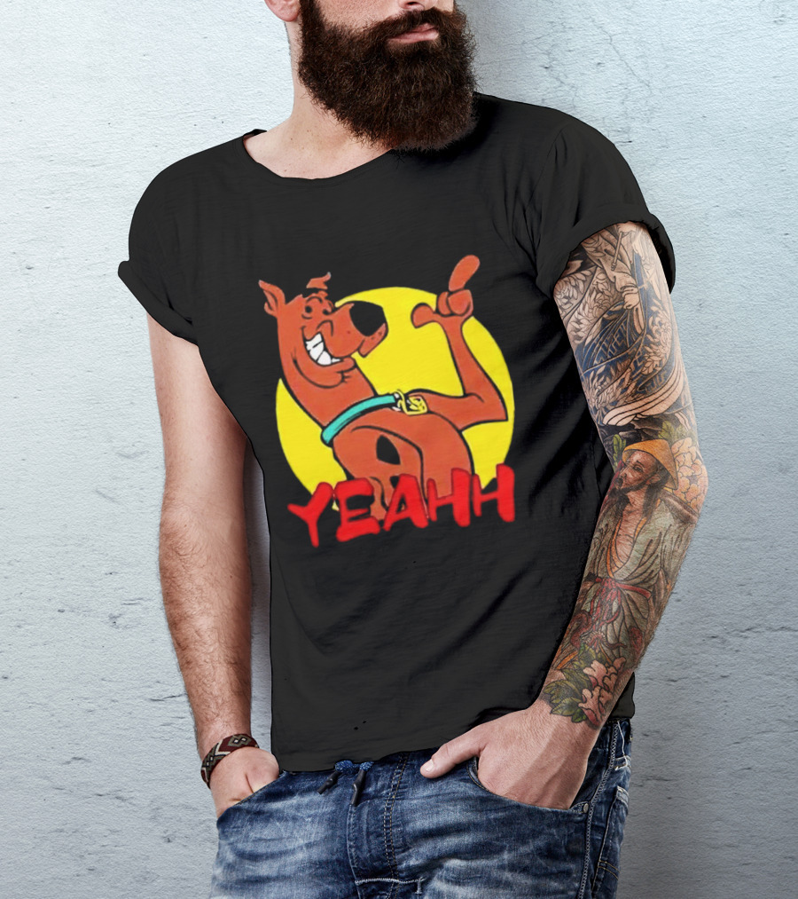 Scooby Cartoon Yeahh Classic Pose T-Shirt