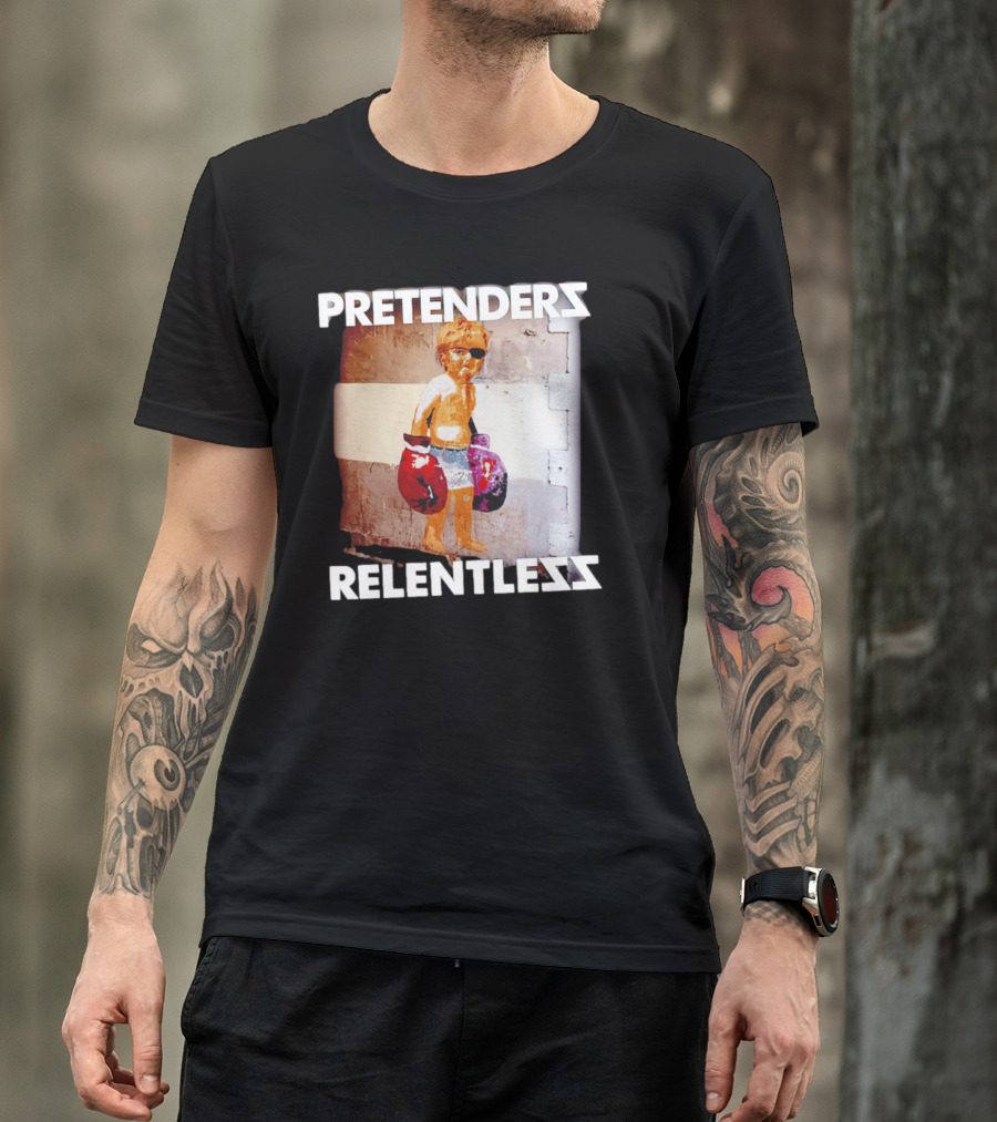 Pretenders Relentless Child Boxer Graffiti Urban T-Shirt