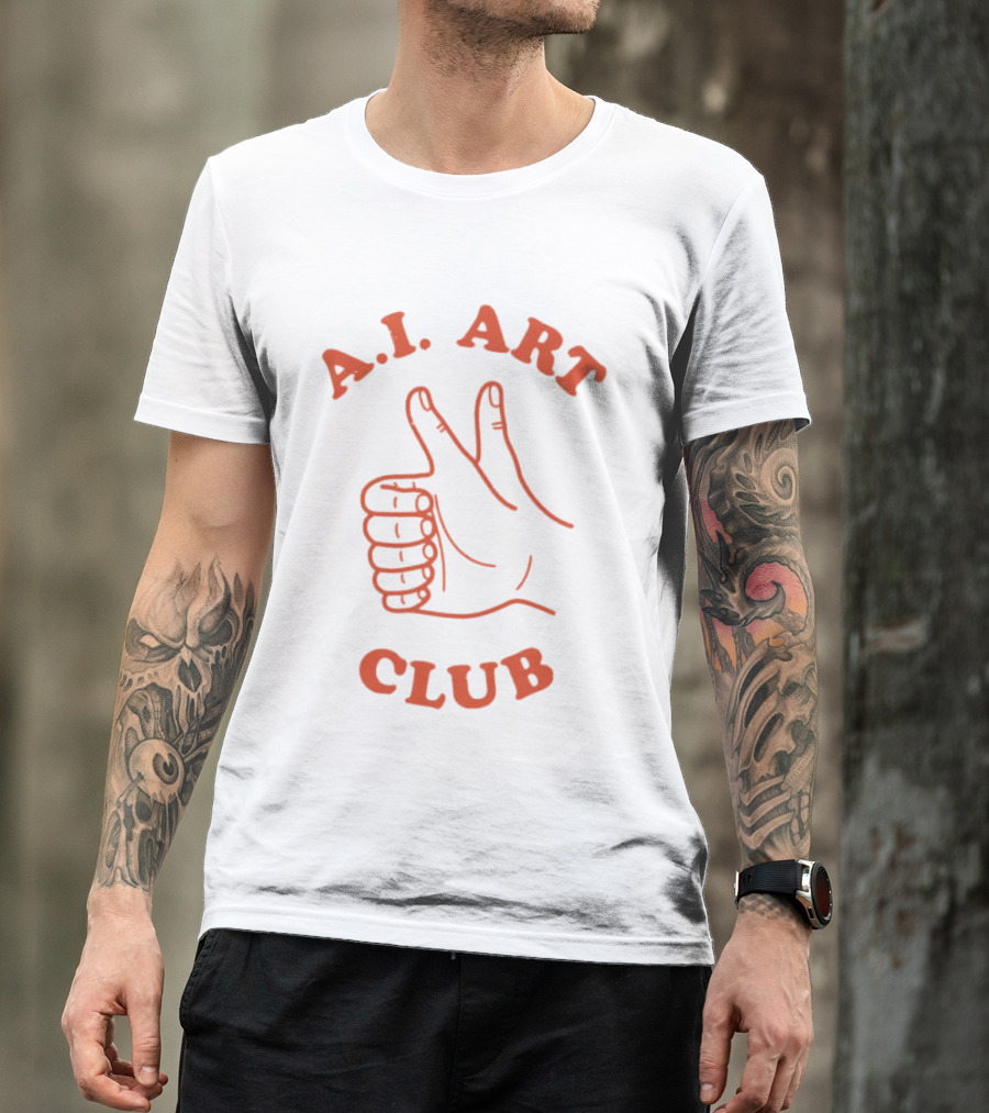 A.I. Art Club Thumbs Up T-Shirt