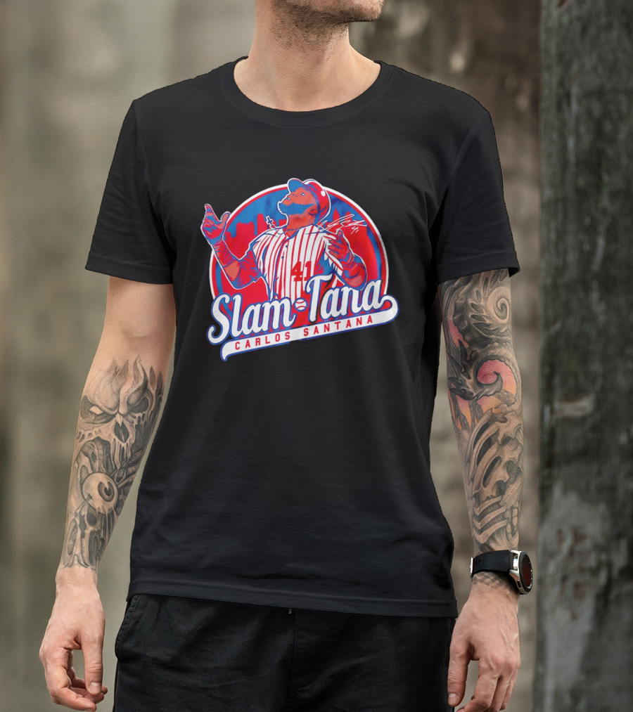 Carlos Santana Slam Tana 41 Retro Vintage T-Shirt