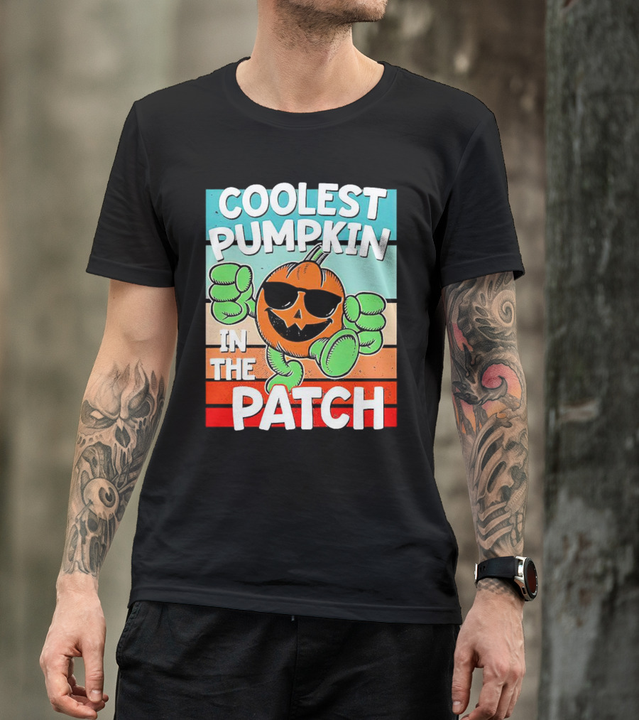 Coolest Pumpkin In The Patch Halloween T-Shirt