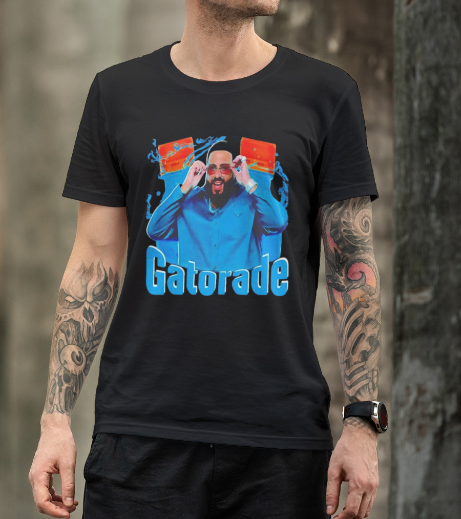 Gatorade DJ Khaled Splash Energy Drink Collaboration T-Shirt