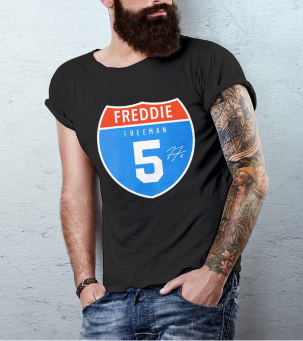 Freddie Freeman Interstate 5 Signature T-Shirt