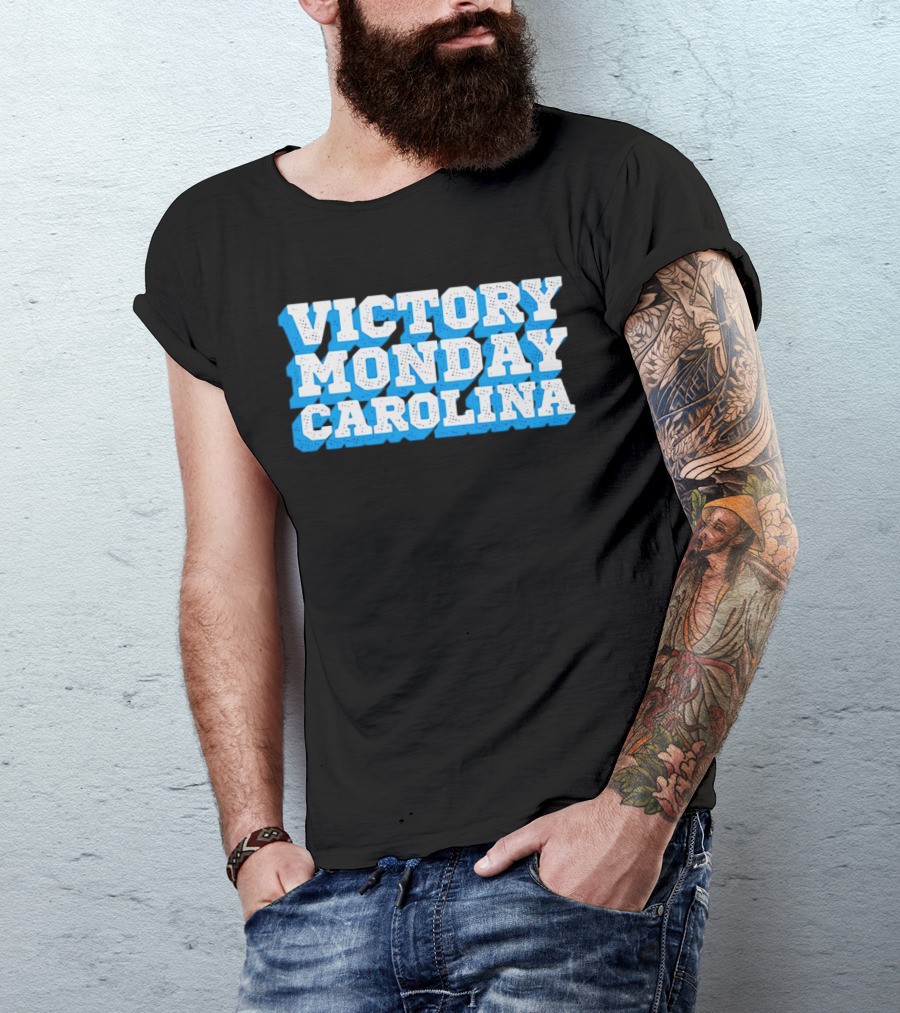Victory Monday Carolina Sports Fan T-Shirt
