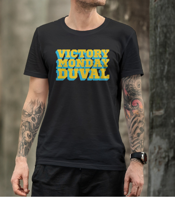 Victory Monday Duval NFL Jaguars Fans T-Shirt
