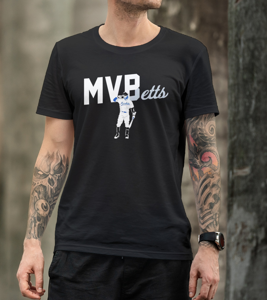Mookie Betts MVP Player 50 Salute T-Shirt