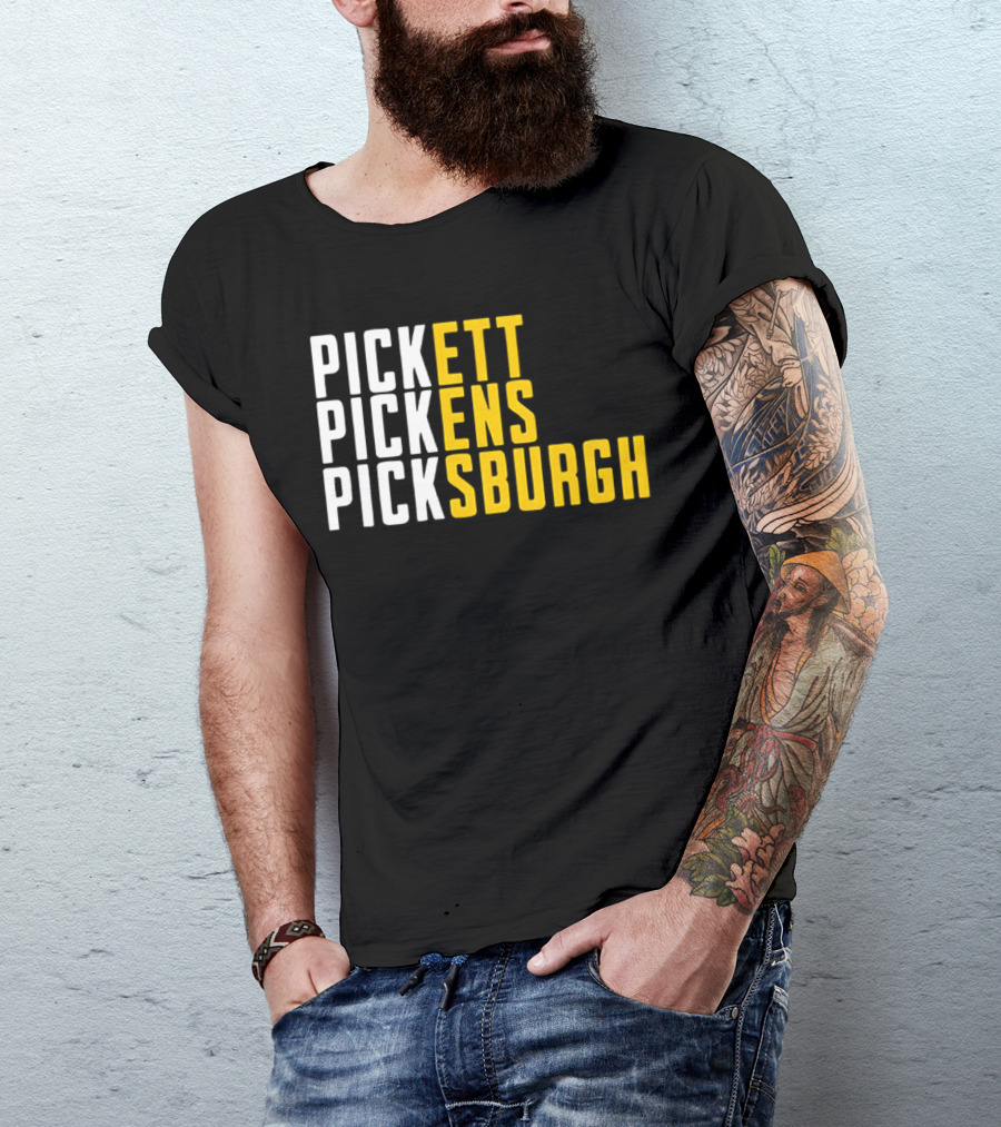 Pittsburgh Football Pickett Pickens Picksburgh Steelers Fan Gear T-Shirt