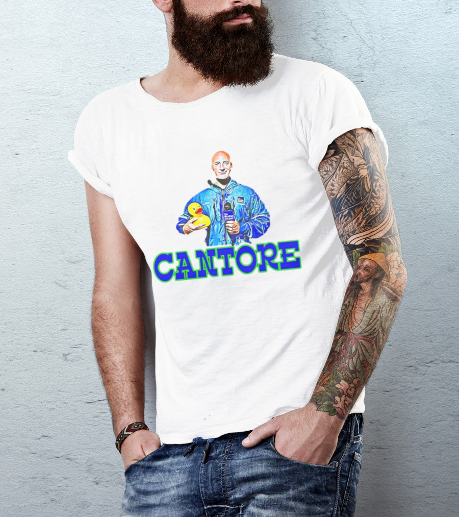 CANTORE The Weather Channel Rubber Duck Storm Tracker T-Shirt