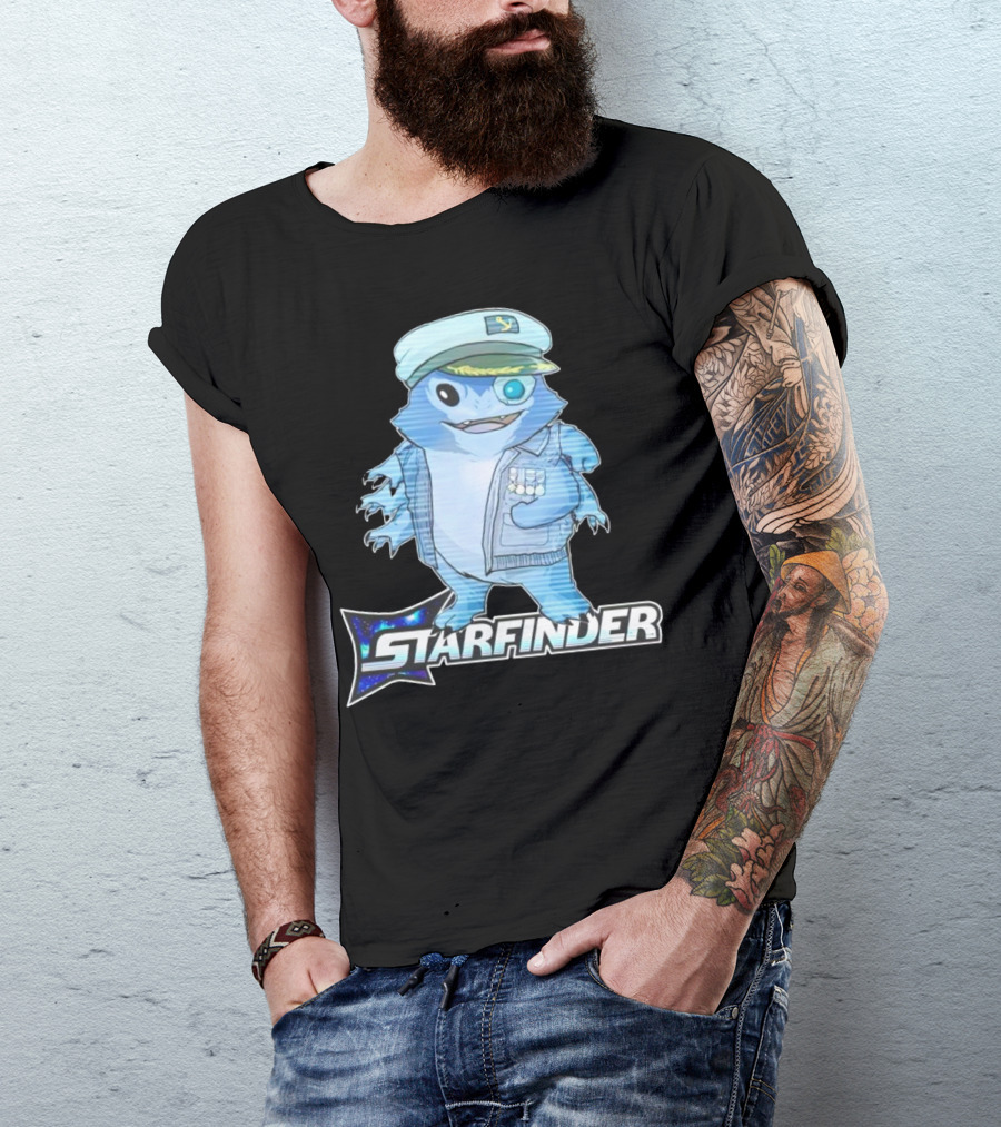 Starfinder Paizo Captain Concierge Character In Uniform T-Shirt