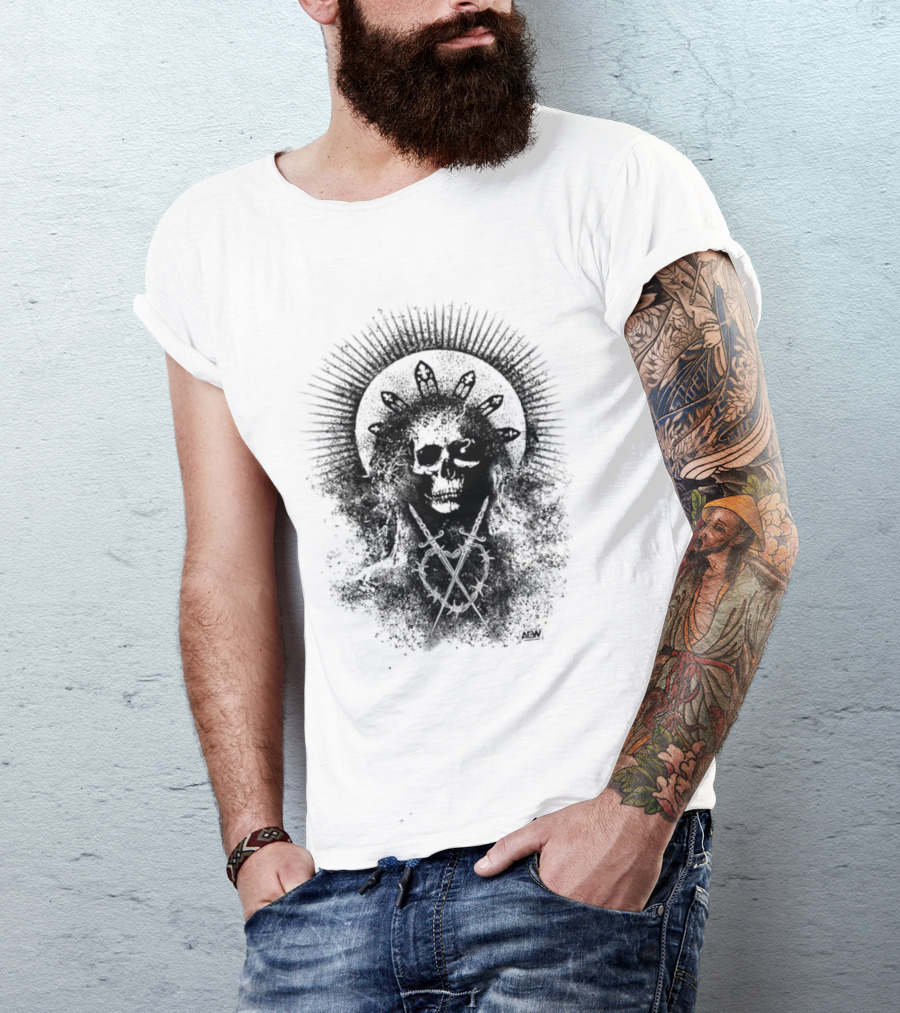 Julia Hart Danse Macabre Skull Crown AEW T-Shirt