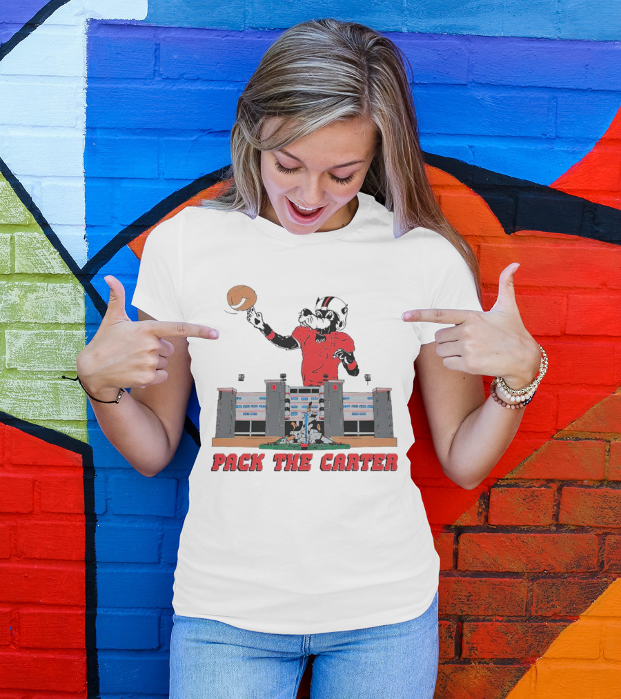 Pack The Carter NC State Wolfpack Football Stadium T-Shirt