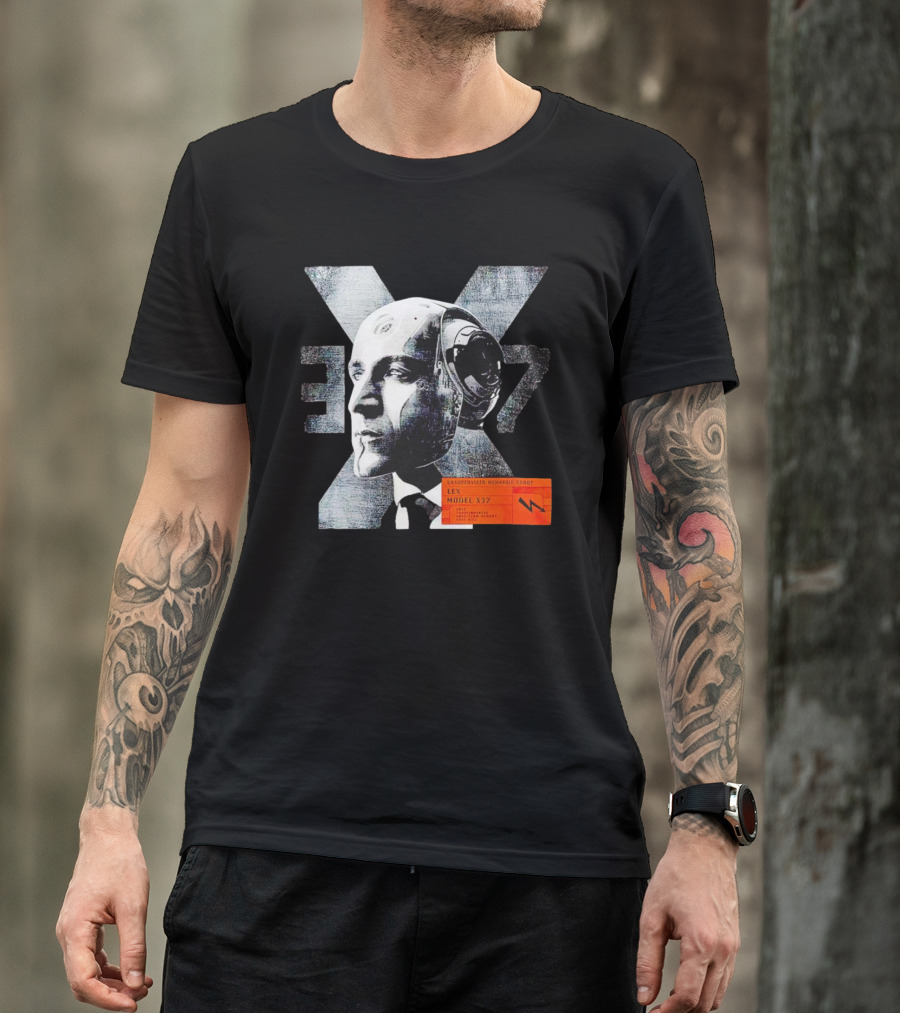 Unsupervised Humanoid Robot Lex Model 337 X37 T-Shirt