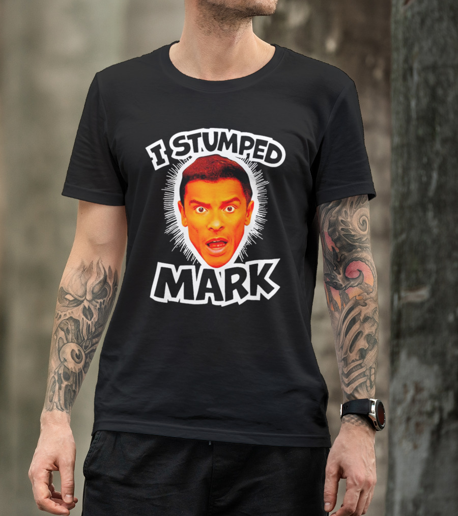 I Stumped Mark Iconic Expressive Face T-Shirt