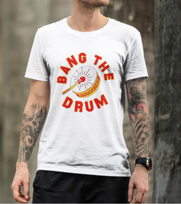 Chad Henne Bang The Drum Football Celebration T-Shirt