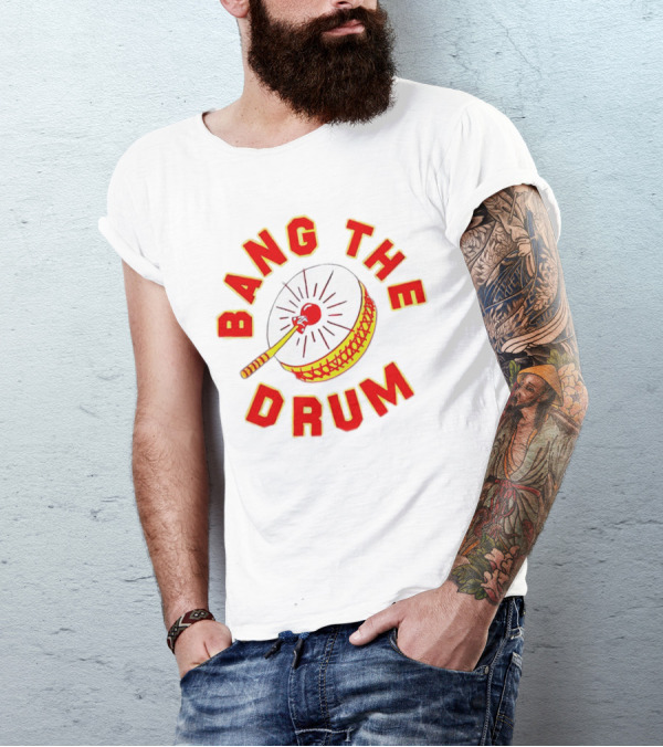 Chad Henne Bang The Drum Football Celebration T-Shirt