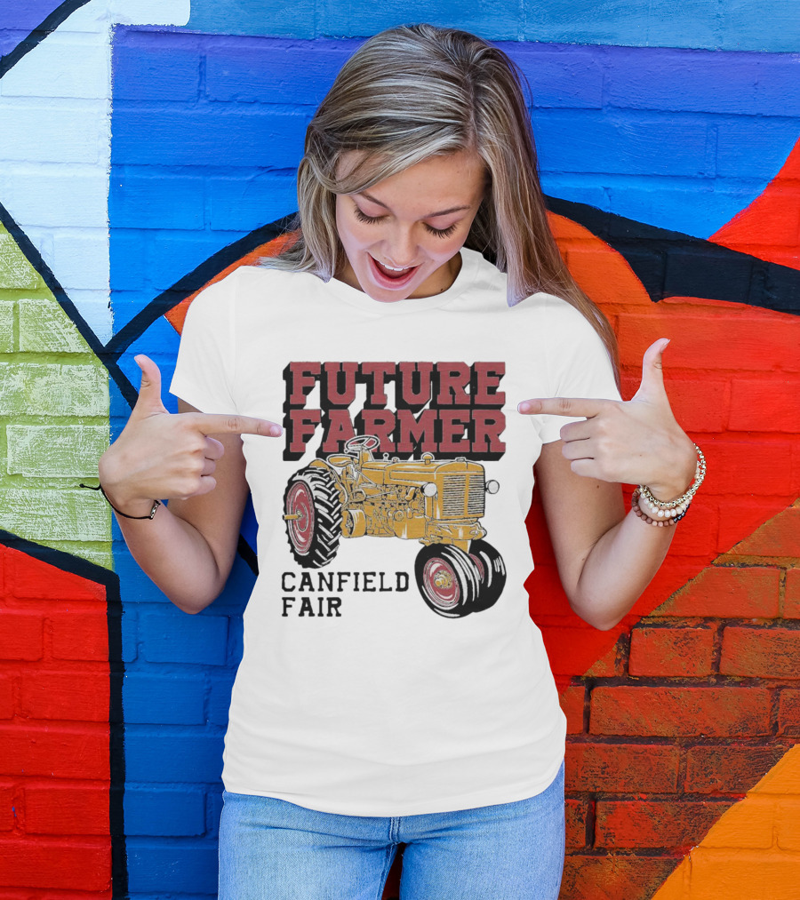 Future Farmer Canfield Fair Tractor T-Shirt