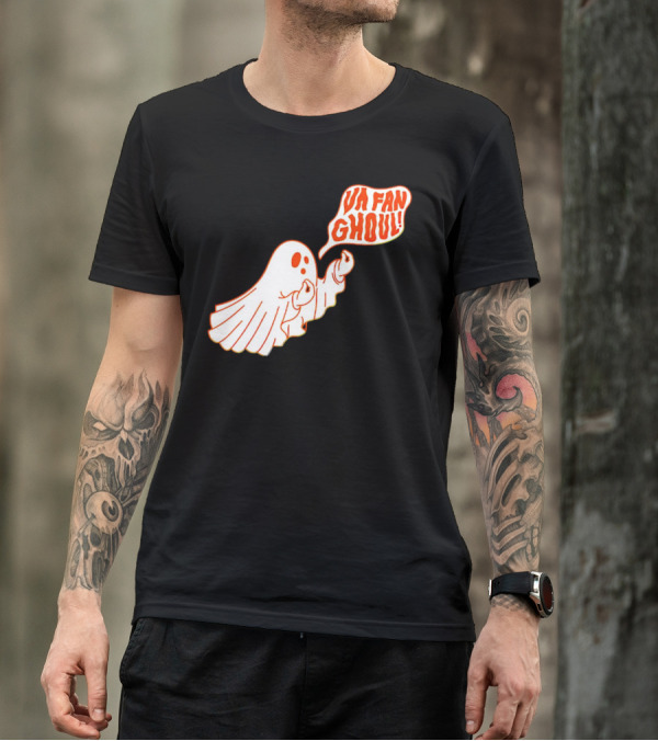 Va Fan Ghoul Halloween Ghost T-Shirt