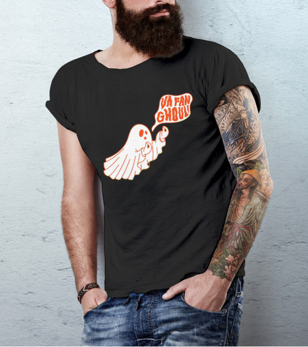 Va Fan Ghoul Halloween Ghost T-Shirt